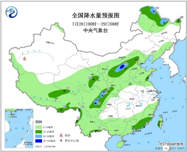 南方高温“蒸煮”还有6天  西南警惕强降雨致灾风险