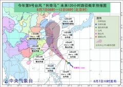 “利奇马”或成今年来登陆我国最强台风 狂风暴雨将席卷7省区