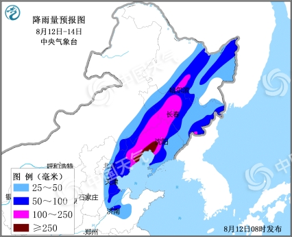 双台风影响恐致降水叠加 吉林中部雨量或破极值