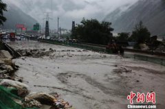 四川阿坝州暴雨灾害已造成7人死亡24人失联