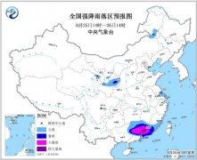 暴雨预警!全国11省区有强降雨 广东广西江西局地有特大暴雨