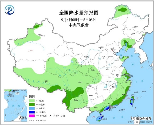 海南广东等地暴雨在线 南方周末暑热再袭