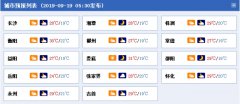 湖南未来多云天气为主 明起冷空气造访降温明显