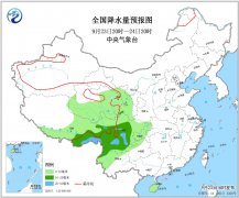 09月23日:未来三天全国天气预报