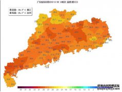 4-5日广东大部天晴物燥 昼