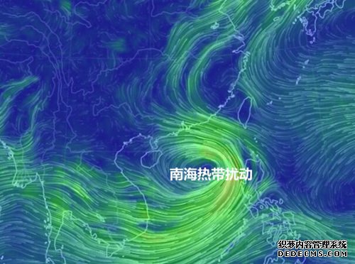热带低压在酝酿 未来将趋向粤西到海南东部海面