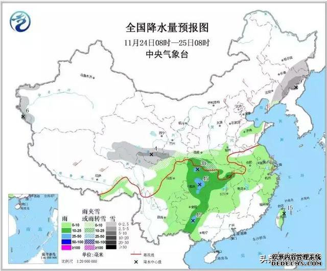 大片降雨来了！中到大雨暴雨！24-26号天气预报
