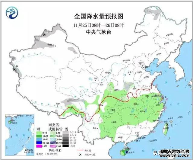 大片降雨来了！中到大雨暴雨！24-26号天气预报