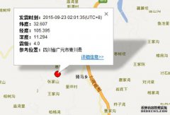 四川省广元青川县地震最