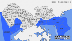 高地和海区阵风6-7级；3