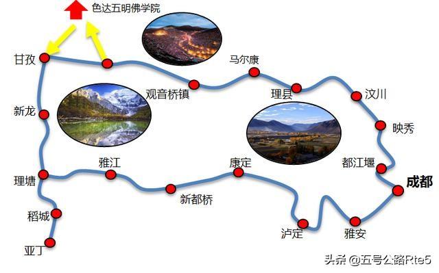 20幅自驾游旅游地图,精简实用版,总有一条是你想走的
