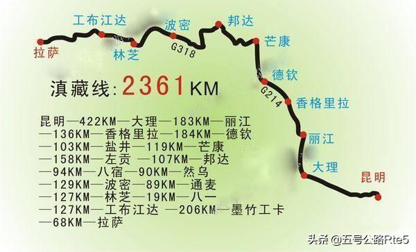20幅自驾游旅游地图,精简实用版,总有一条是你想走的