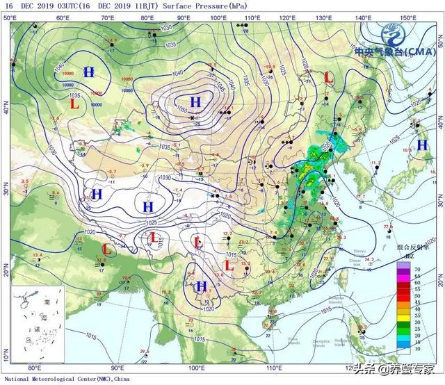 水产养殖户注意！冷空气直奔南方降温又下雨！东北暴雪蓝色预警