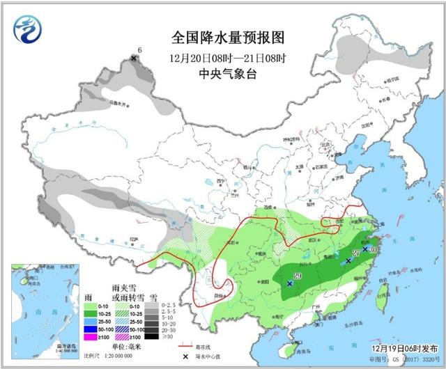 南方地区有持续性阴雨天气 华北中南部黄淮等地将有霾