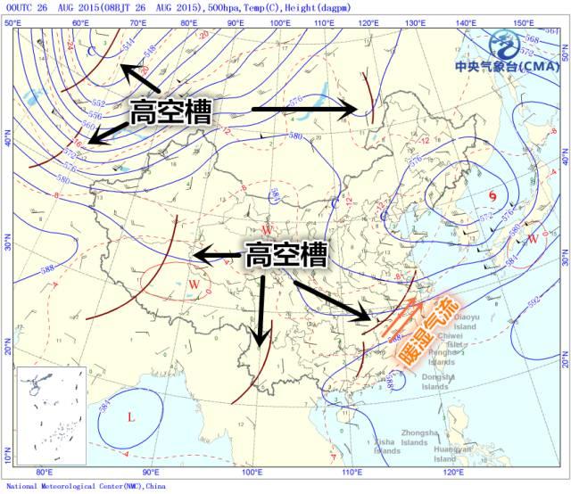 「气象科普知识」摸不着，看不见，高空槽凭什么影响天气