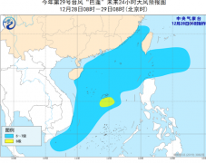 12月28日：未来三天全国天