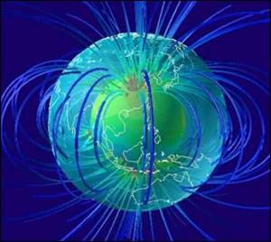 “地球磁场”的详细释义