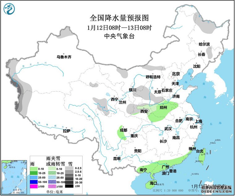 苏皖鄂湘等有大雾或浓雾 新疆和西藏局地有大雪或暴雪