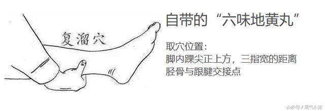 两大滋补穴位:手腕有“乌鸡白凤丸”,腿上有“六味地黄丸”