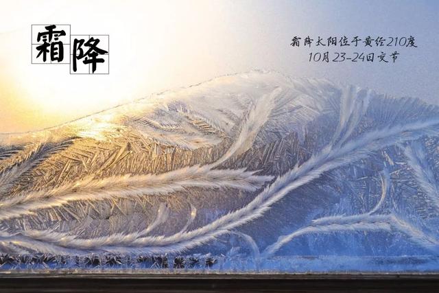 今日霜降丨一年补透透,不如补霜降,一年中最重要的养生时机!