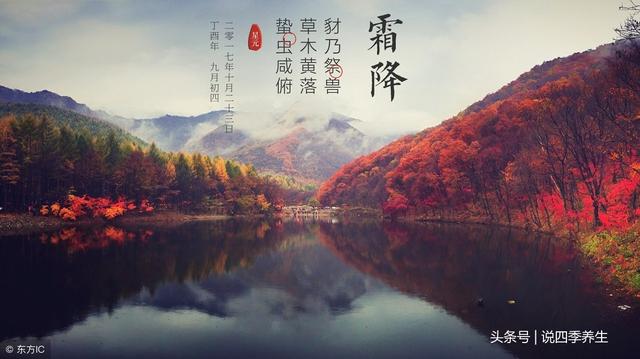 霜降节气养生,你知多少?