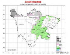 四川省早间天气预报（1月