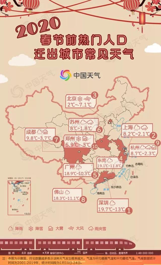 两场冷空气马上来!春节天气也有消息了…一定要注意这两件事