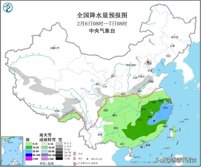 今日立春，未来三日雨雪天气光顾中华大地，返程农民工兄弟注意了