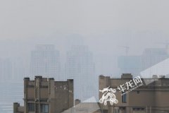 重庆多个区县遭遇雨雾天