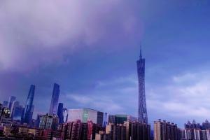 昨天广州天气真“热闹”——雷雨,大风,降温,下冰雹