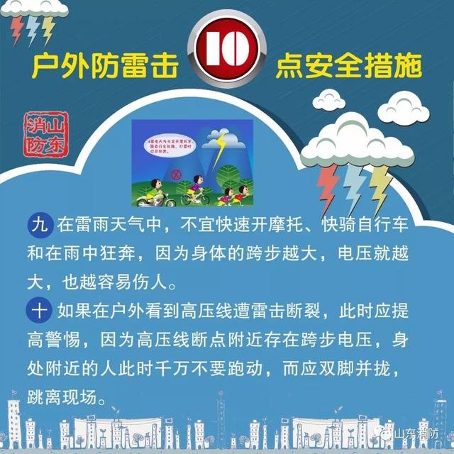 科普｜夏季雷雨天气多发 户外如何正确防雷？