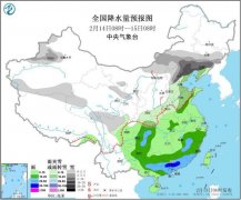 黄淮大部、江汉、江淮、