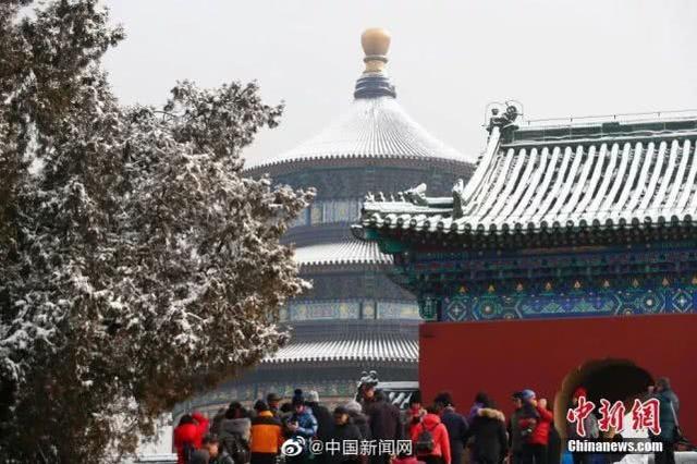 上海21℃！北京下雪“美”上热搜，看看美图，感受下真正的冬天