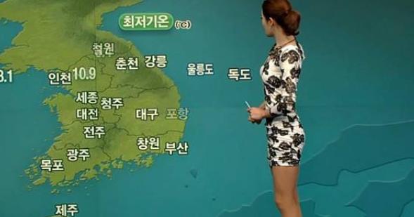 盘点各国气象主持人，中国端庄大气，日本活泼可爱，看看韩国吧！
