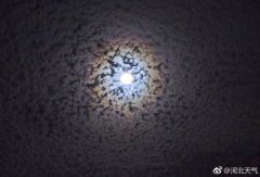 石家庄上空现地震云？辟