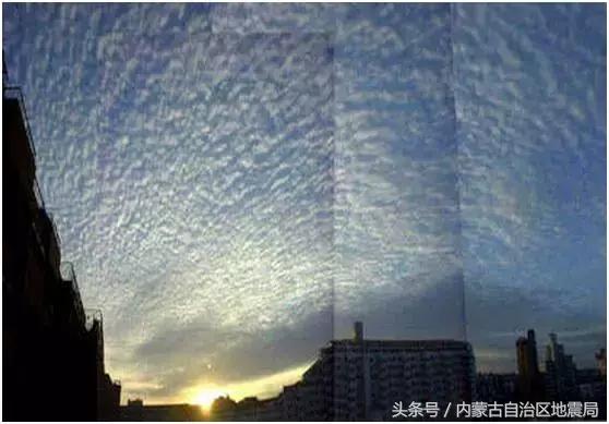 天上真有一朵美丽的“地震云”吗?