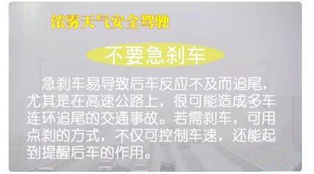 淄博公安交警发布浓雾天气安全驾驶常识 这份攻略请收好