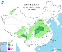 降温天气过程。降水量级