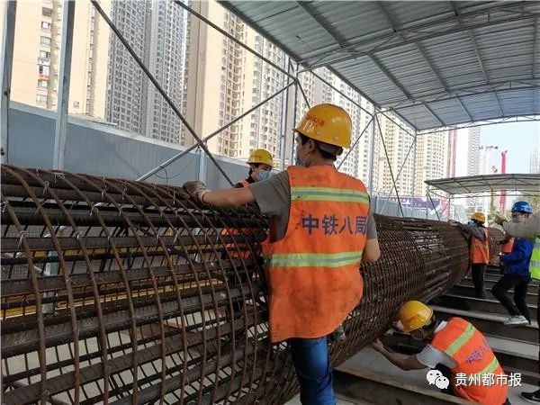 持“安全证”上岗,贵阳轨道交通3号线一期全面复工