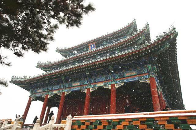 上海21℃！北京下雪“美”上热搜，看看美图，感受下真正的冬天