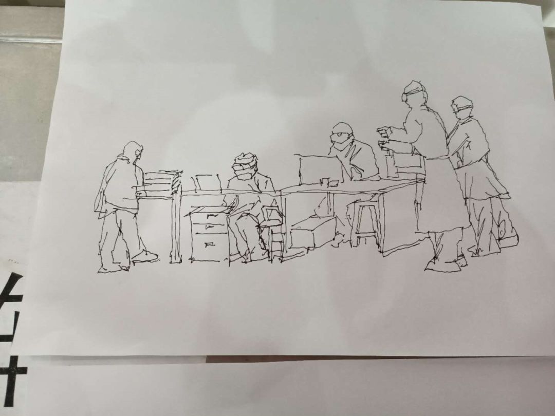 虽然看不清楚脸,也要给你们画张像!| 中国交通新闻