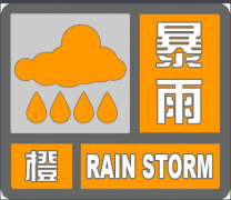 橙色暴雨预警代表什么意