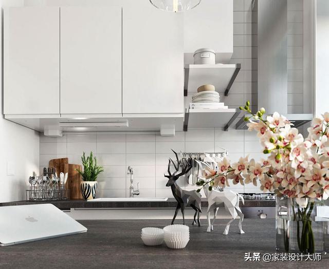 30天打造50平一居室,干净敞亮,简直是现代风格的教科书,真漂亮