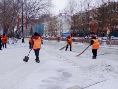 2020年立春后第一场春雪。