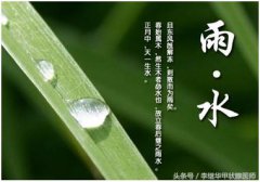 雨水节气：您知道该如何