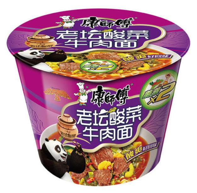 康师傅全部口味的泡面,绝对有你没吃过的味道