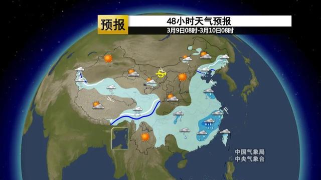 天气丨雨雪、大风、沙尘......冷空气过境，一大波预警来袭