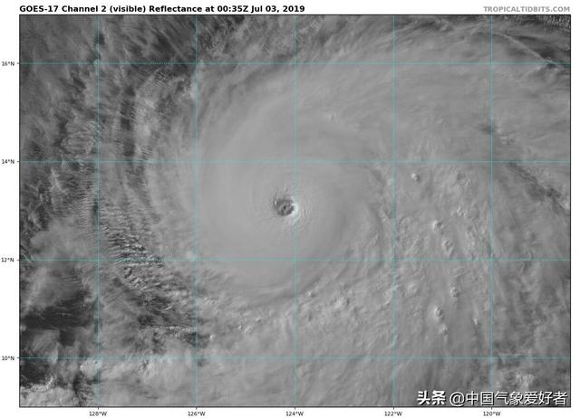 17级！东太平洋上突然爆发形成超强飓风，会不会跑到西太平洋来？
