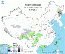 低层逐渐转为偏南气流，