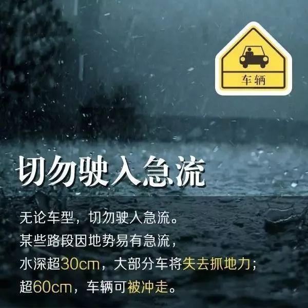 你应该知道的雨天安全常识